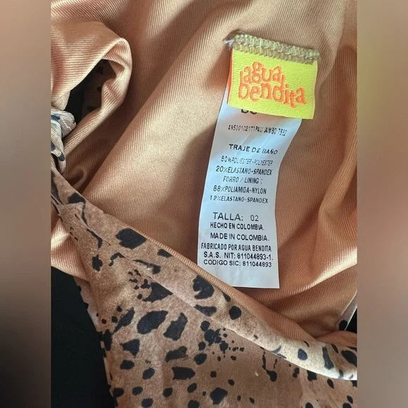 Agua Bendita Animal Print Bikini Bottoms for Girls - Picture 7 of 9